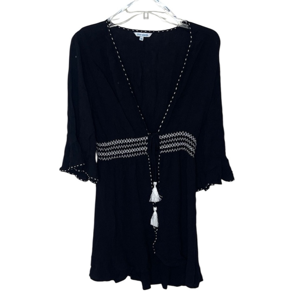 🆕 BLUE ISLAND Beach Coverup Size XS